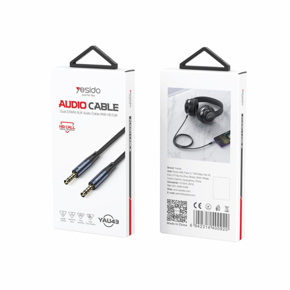 Yesido YAU43 3.5MM AUX Audio Cable Yesido YAU43 3.5MM AUX Audio Cable